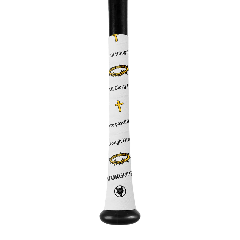 VukGripz - Faith Through Him All Things Bat Grip Tape