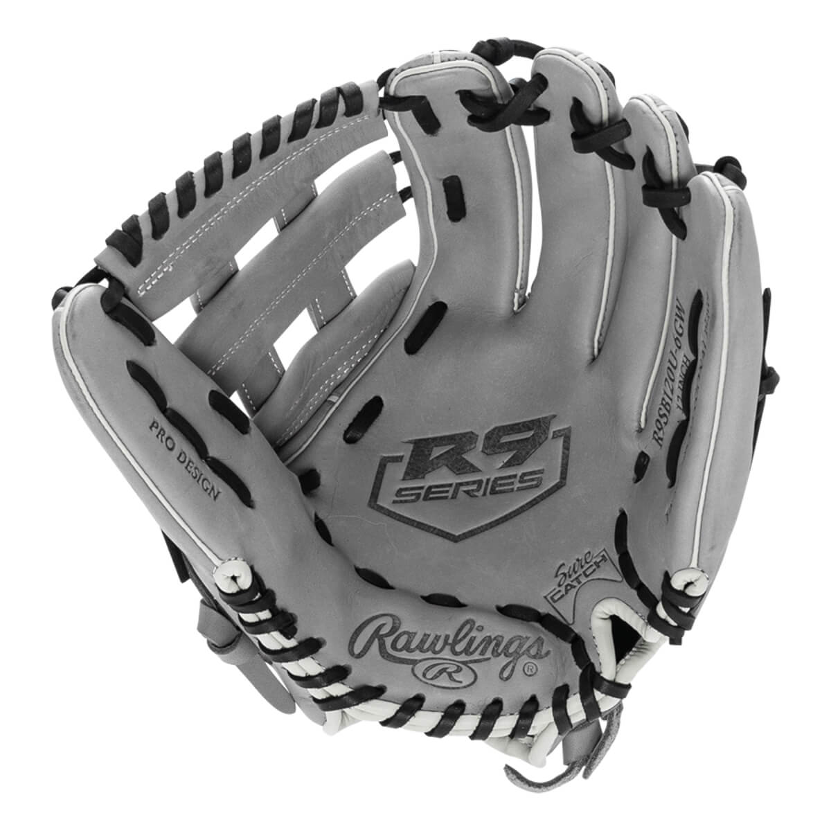 Rawlings R9 ContoUR 12.00" Fastpitch Softball Glove: R9SB120U-6GW