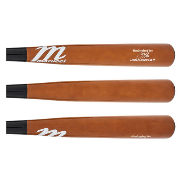 Marucci Pro Exclusive LINDY12 Maple Wood Baseball Bat: MVE4LINDY12-BK/HN