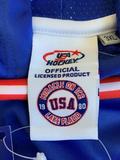 USA Hockey Adult Miracle on Ice 1980 Team Jersey Authentic White Polo