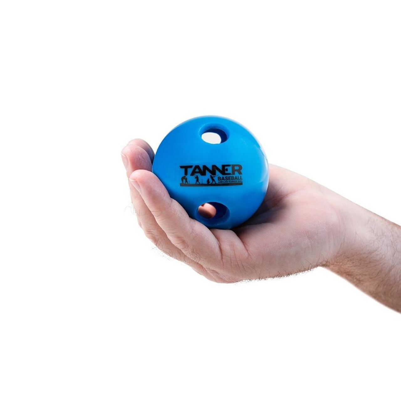 Tanner Tee Soft Rubber Limited Flight Airflow Training Baseballs