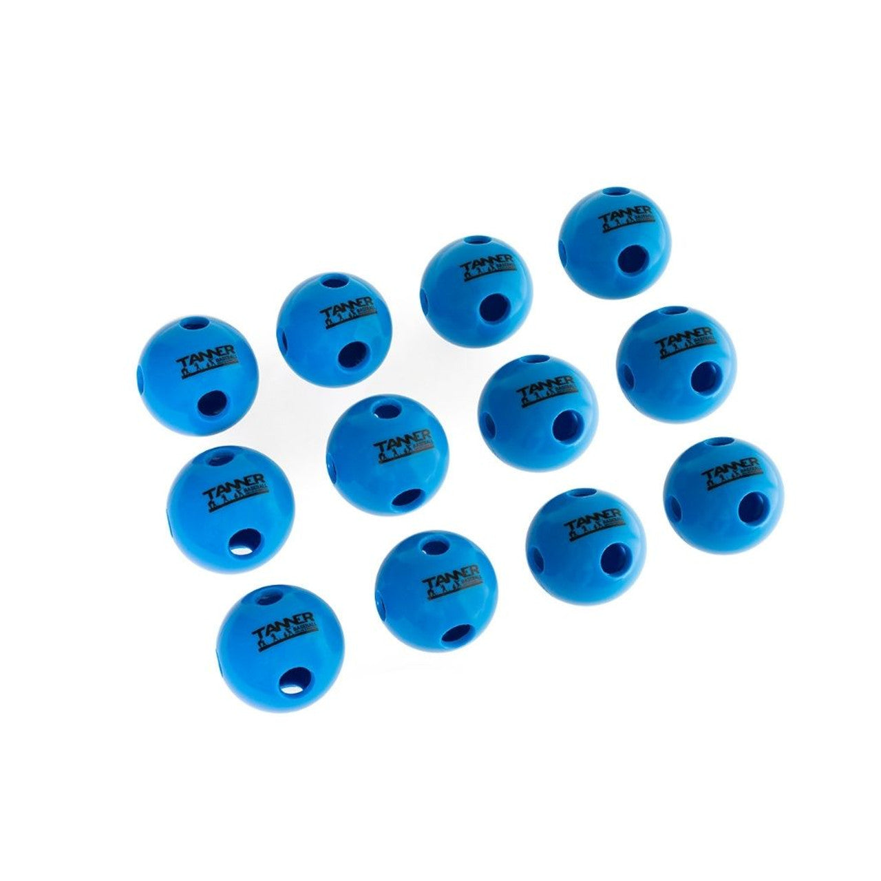 Tanner Tee Soft Rubber Limited Flight Airflow Training Baseballs