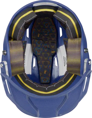 Rawlings Mach Hi-Viz Matte Softball Batting Helmet with Facemask