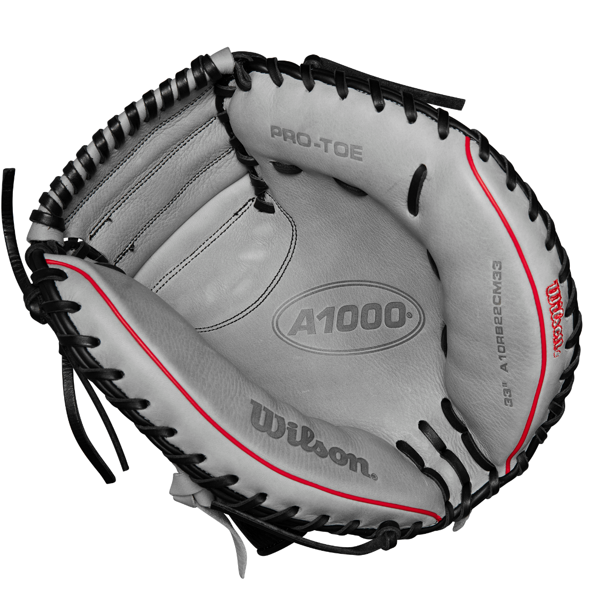 Wilson 2024 A1000 33" CM33 Baseball Catcher's Mitt: WBW10145433