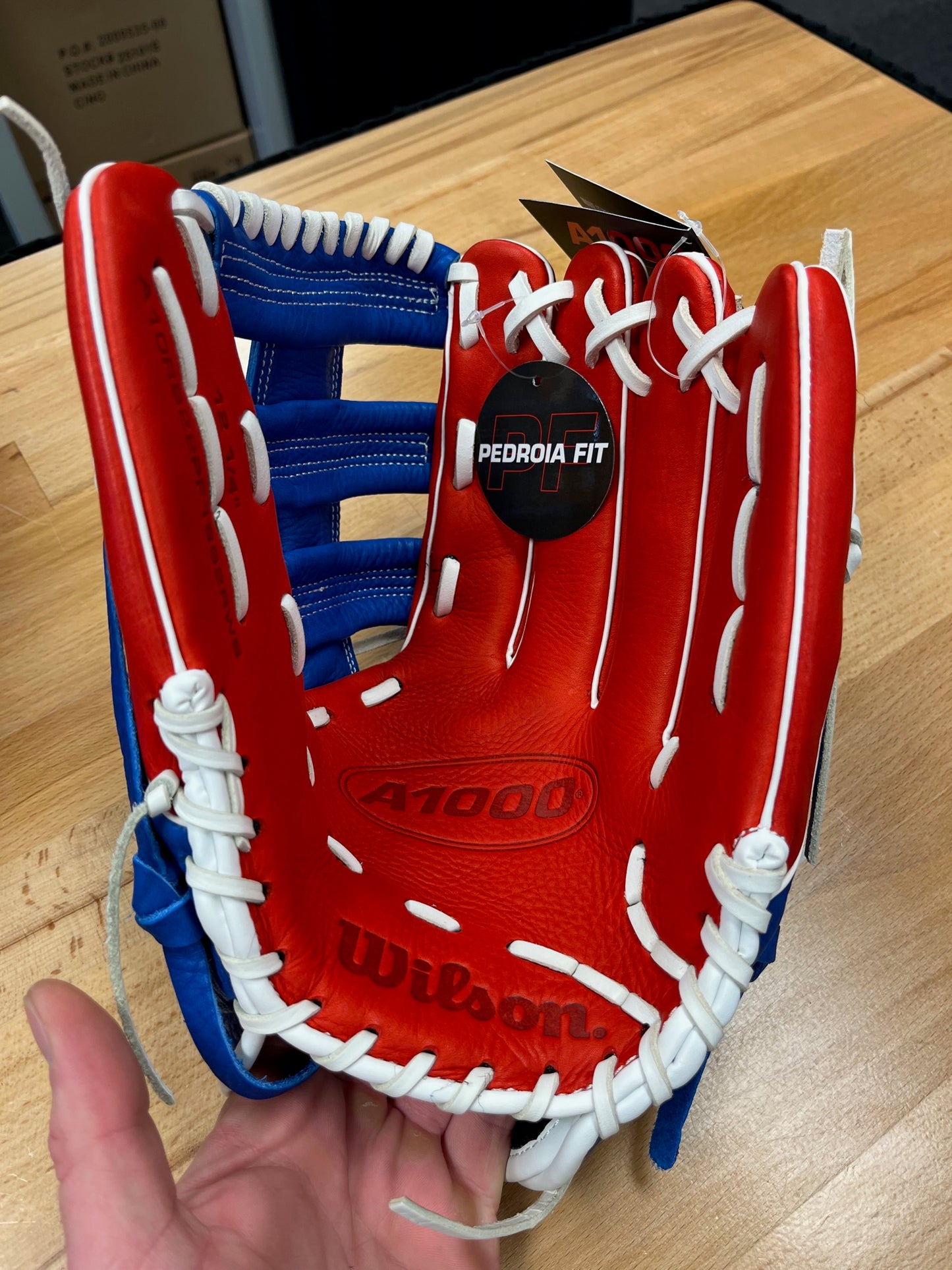 Wilson 2022 A1000 PF1892 RWB 12.25" GLOVE: WBW1008401225