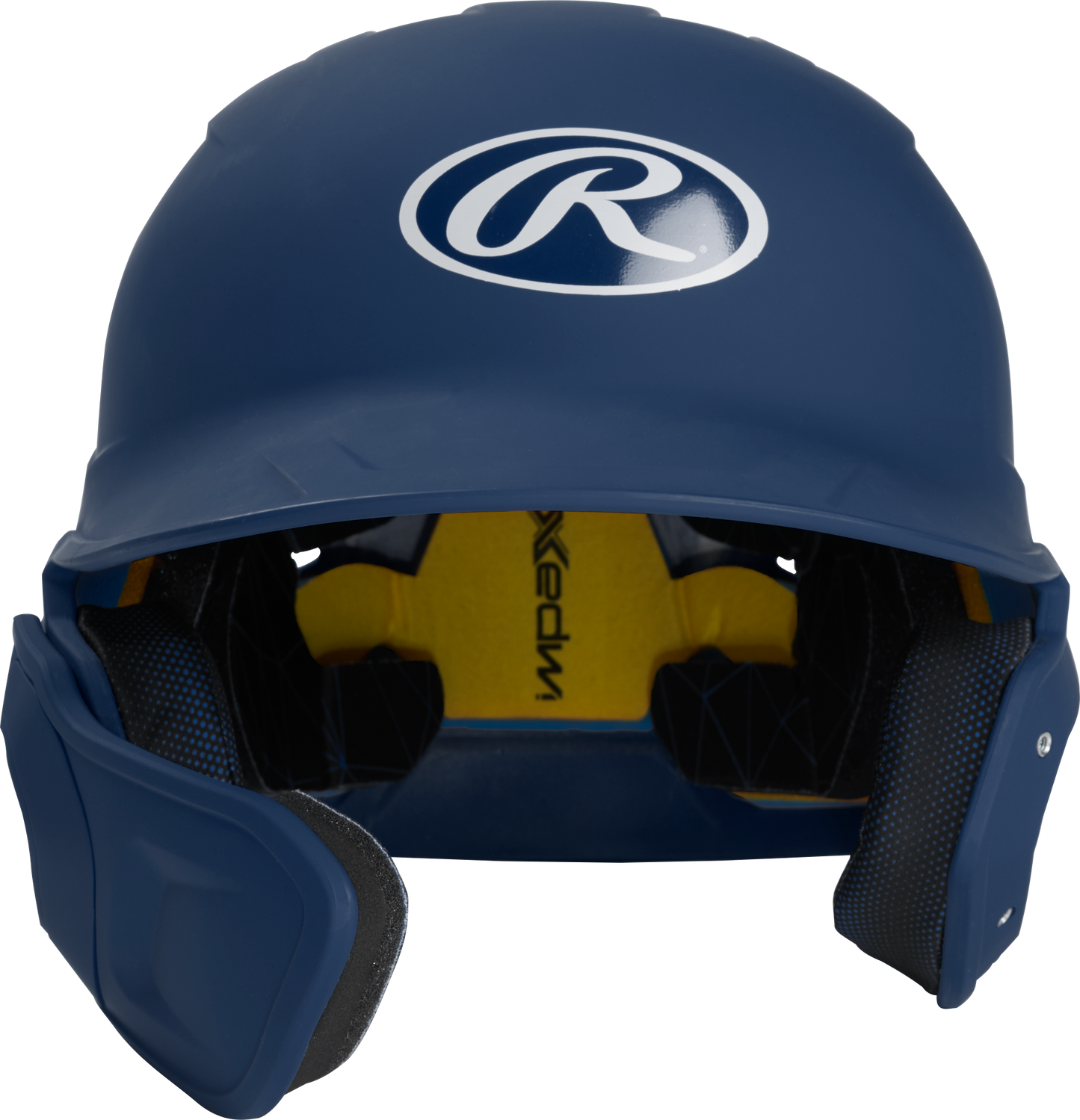 Rawlings Mach Matte Batting Helmet with Left Handed Batter Extension