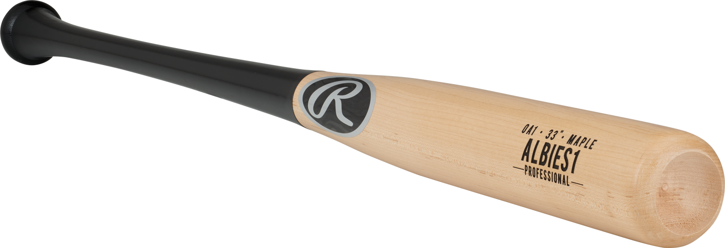 Rawlings Ozzie Albies Pro Label Maple Wood Baseball Bat OA1PL