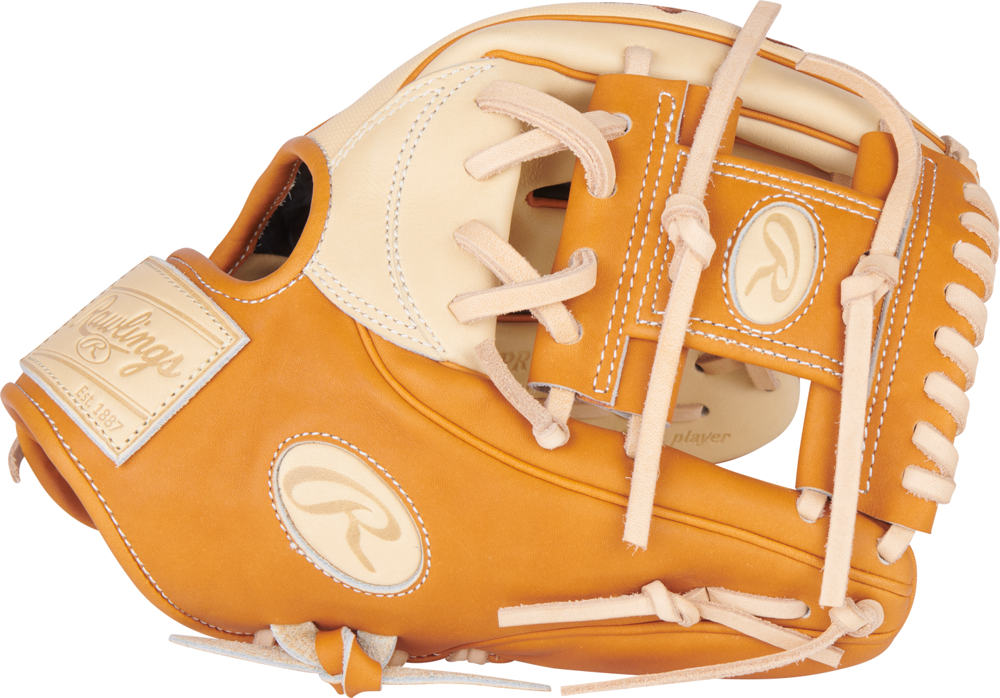 RAWLINGS HEART OF THE HIDE/PRO PREFERRED HYBRID PRO LABEL 6 INFIELD GLOVE: PRO934-2CTB