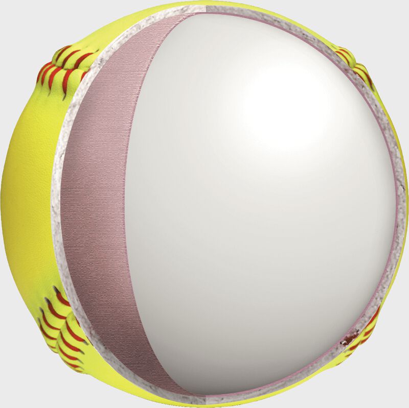 Rawlings USA NFHS Official 11" Softballs (Dozen): PX11RYLA (DZ)