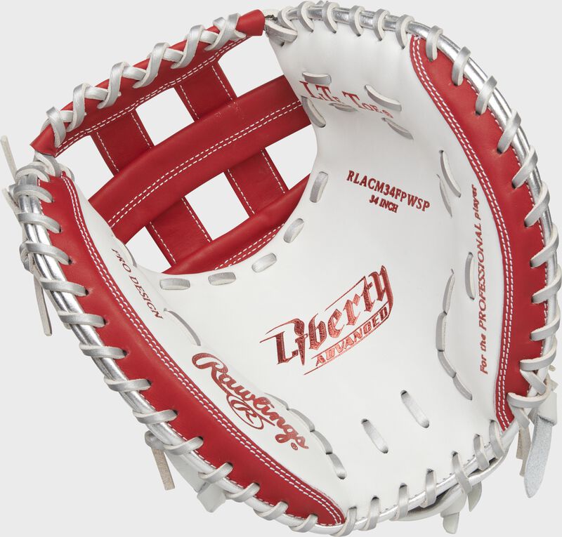RAWLINGS LIBERTY ADVANCED COLOR SERIES 34-INCH CATCHER'S MITT: RLACM34FPWSP