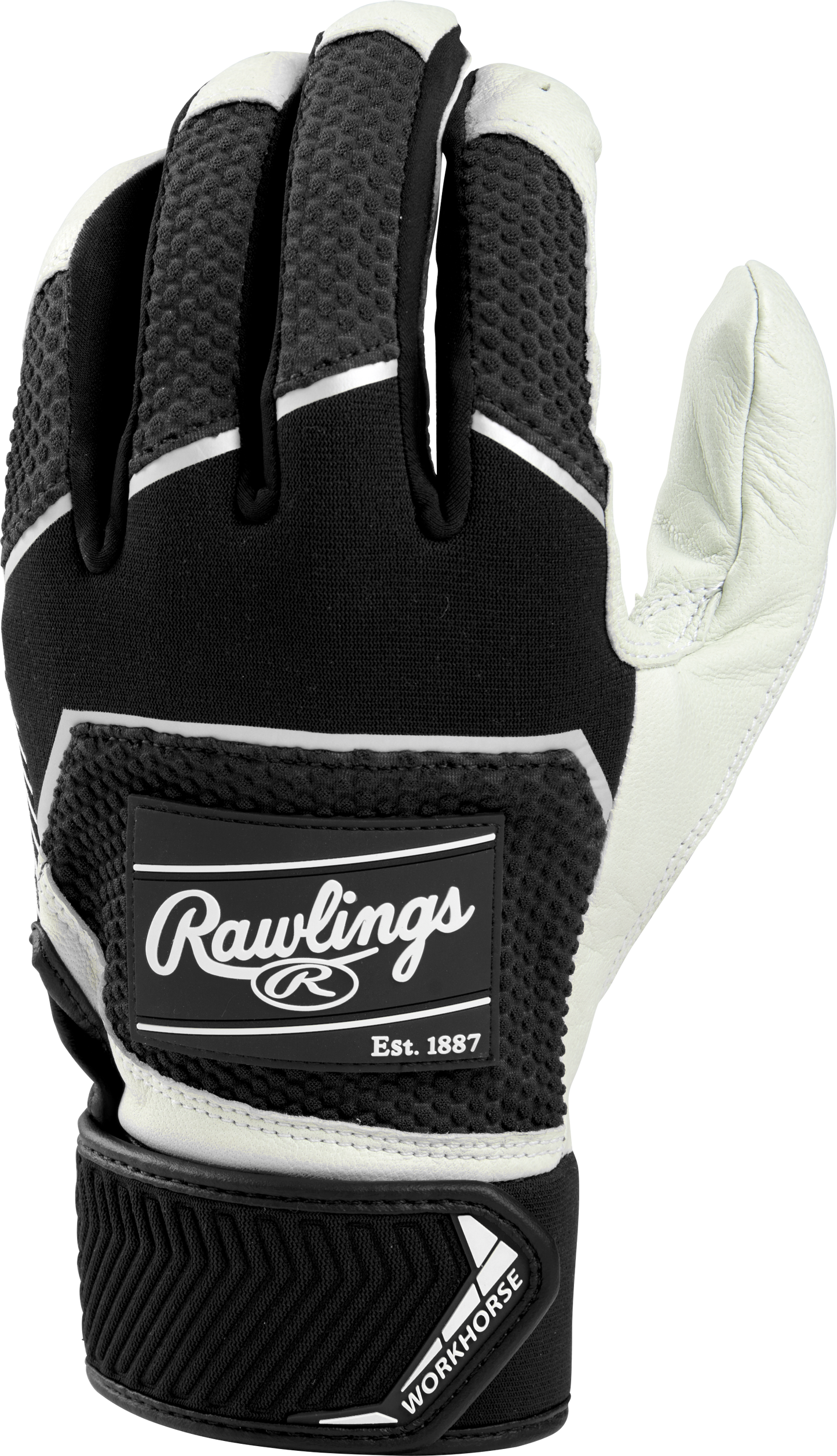 Rawlings Adult Workhorse Batting Glove w/Compression Strap