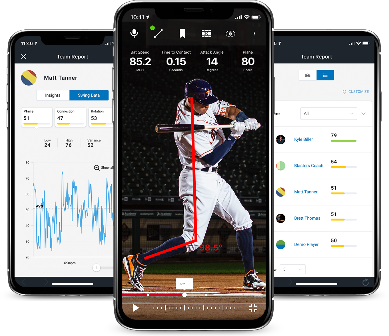 BLAST Motion Baseball Swing Analyzer