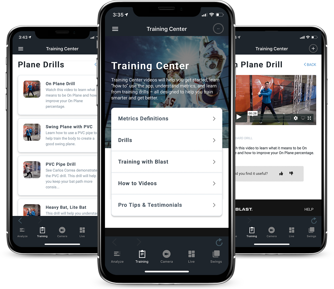 BLAST Motion Baseball Swing Analyzer