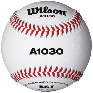 Wilson A1030B Official League Leather Baseballs Dozen