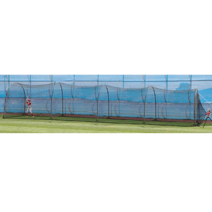 Heater Deuce 95 MPH Pitching Machine w/ Feeder & Xtender 48' Batting Cage