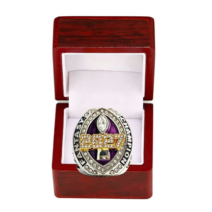 2027 Fantasy Football Championship Ring Replica – with Color Enamel Design