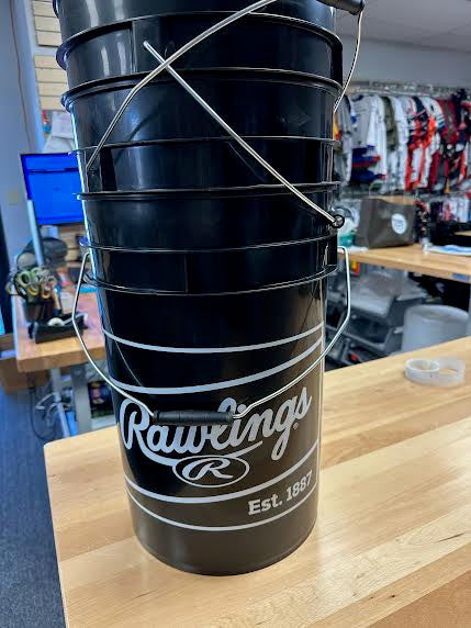 Prime Sports Rawlings 6gal Ball Bucket w/ Lid