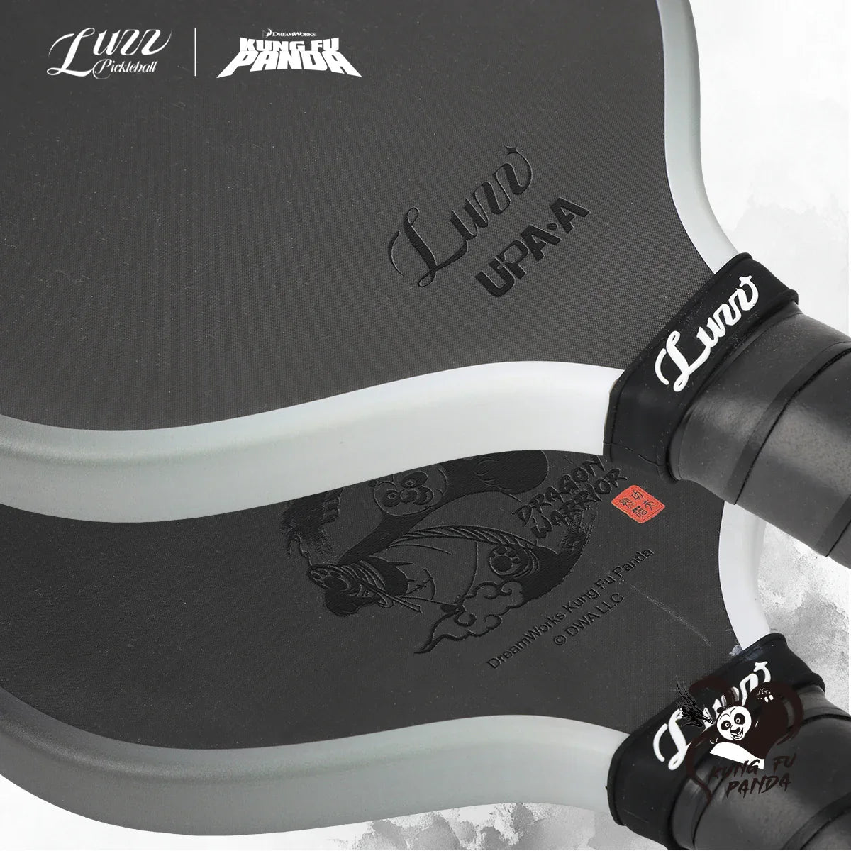 Luzz Kung Fu Panda Cannon Pickleball Paddle & "Master Po" Cover