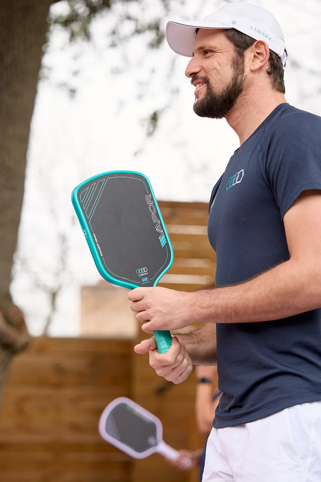 11SIX24 Vapor Power 2 16mm Teal Pickleball Paddle