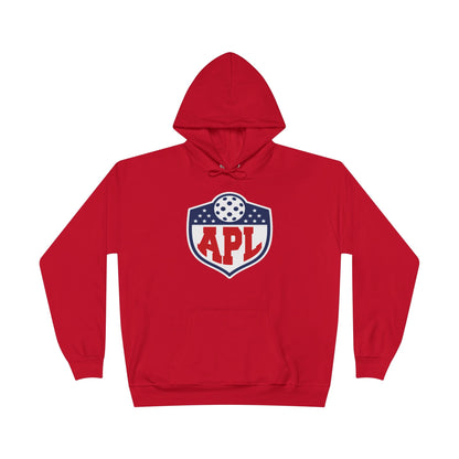 APL Pickleball Shield Hoodie — Retro Pickleball Pullover
