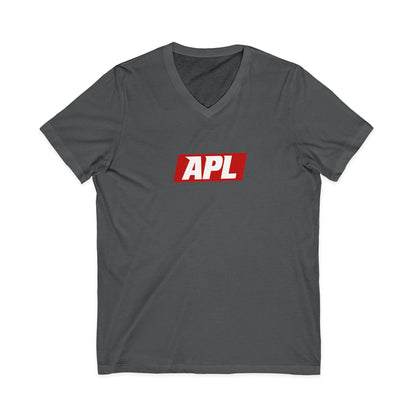 Unisex Jersey Short Sleeve V-Neck Tee