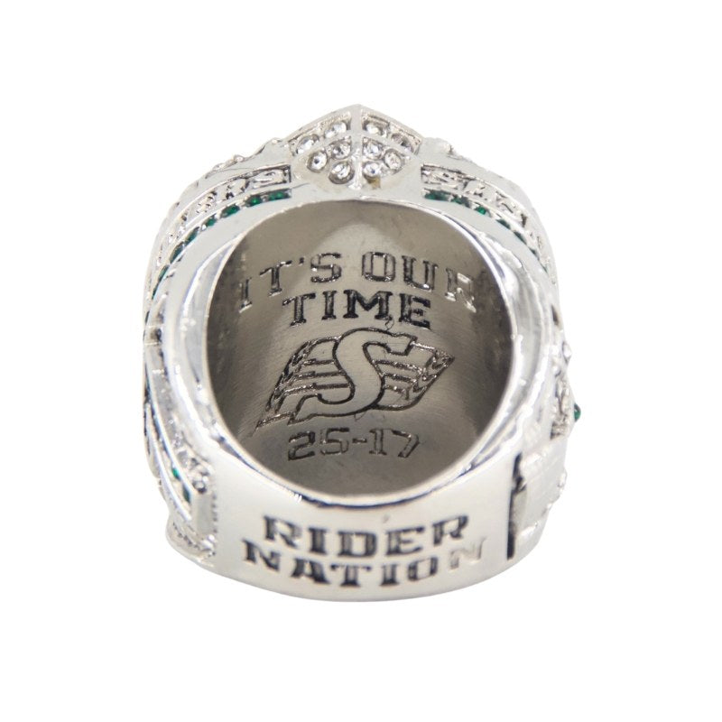 2025 Saskatchewan Football Championship Ring Replica-Grey Cup Inspired Fan Ring