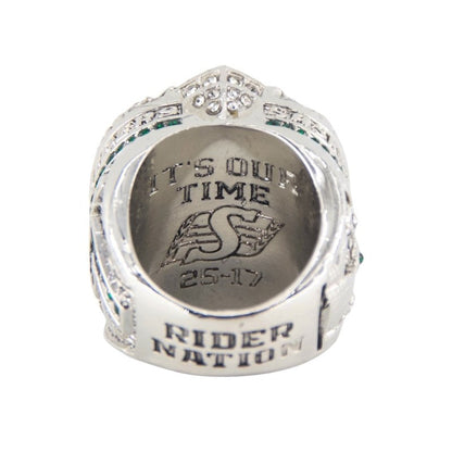 2025 Saskatchewan Football Championship Ring Replica-Grey Cup Inspired Fan Ring