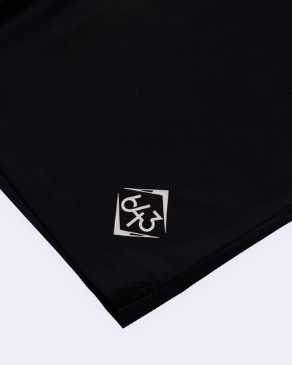 Solid Youth Shorts - Black/White V2