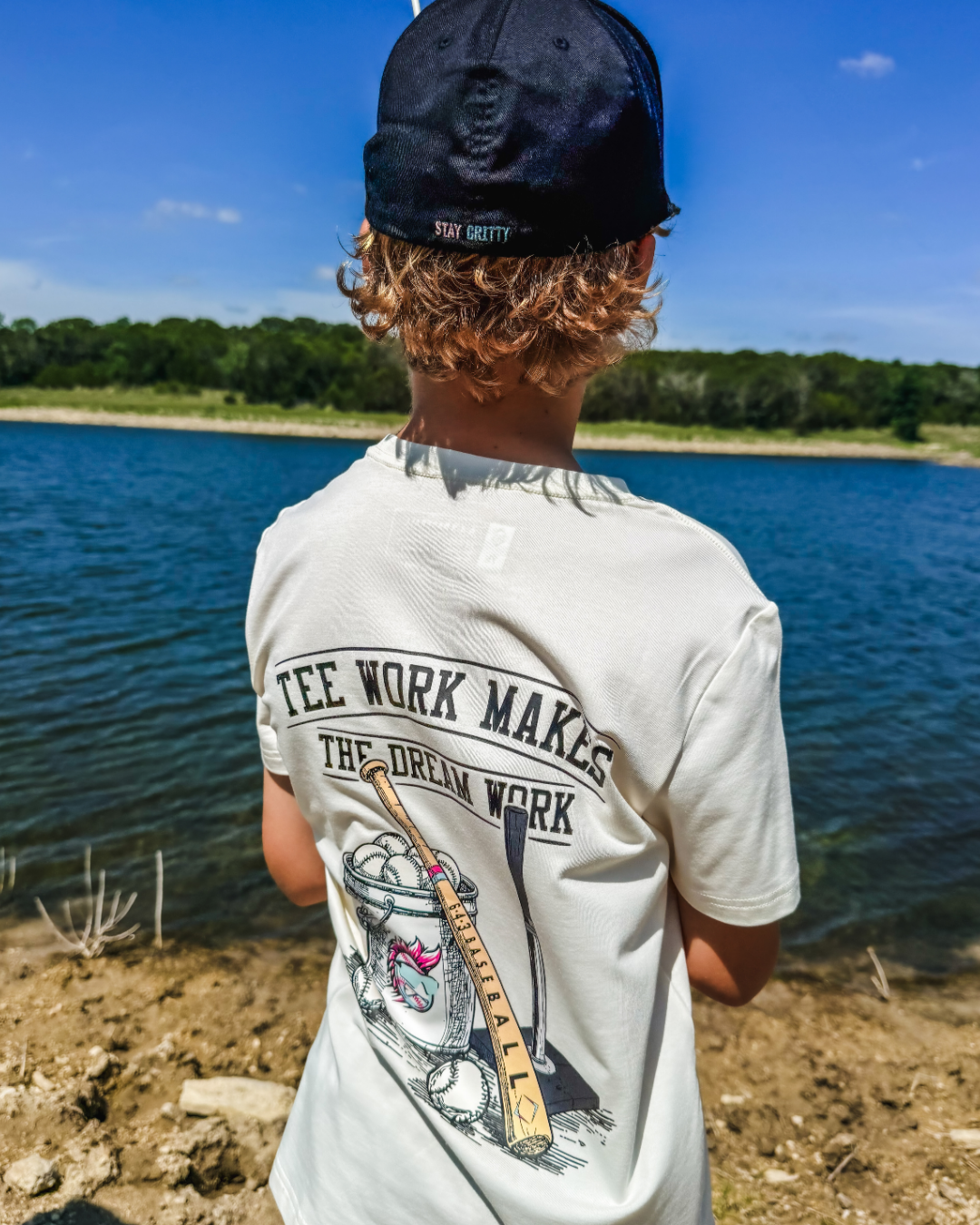 Tee Work Youth Tee - Cream V2