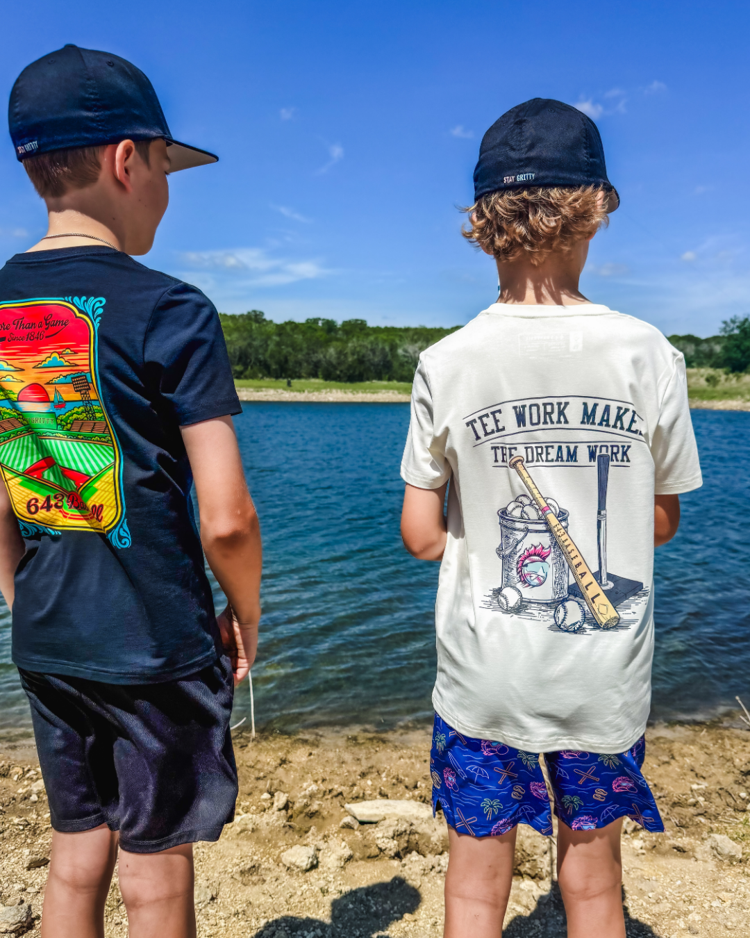 Tee Work Youth Tee - Cream V2