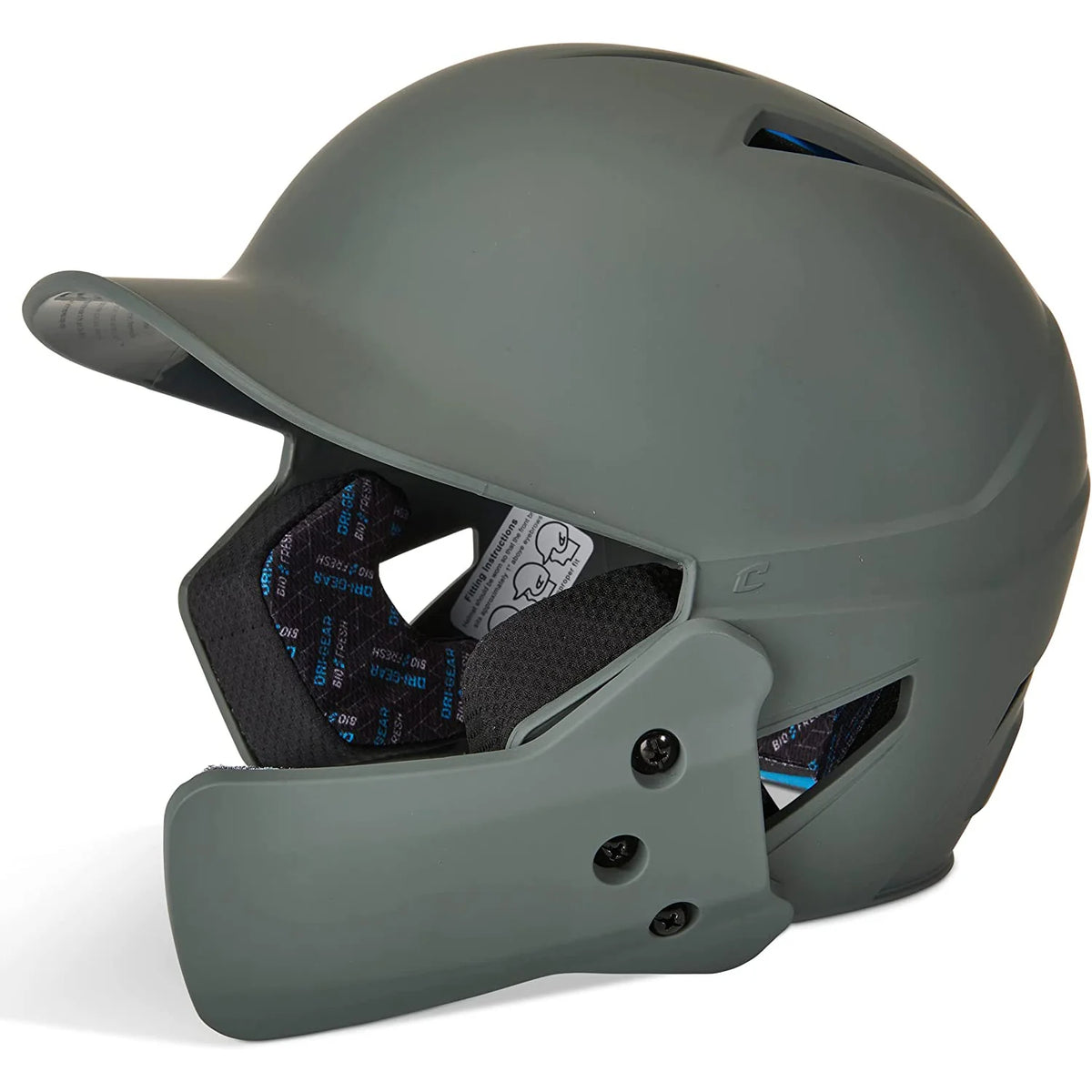 Champro HX Gamer Plus Batting Helmet with Jaw Guard