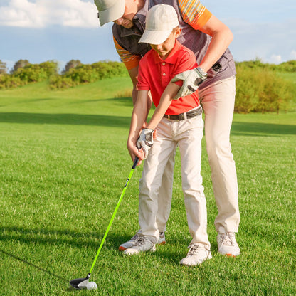 34 Inch 165CC Junior #3 Fairway Wood Golf Club with Fiberglass Shaft for Kids Ages 8-10