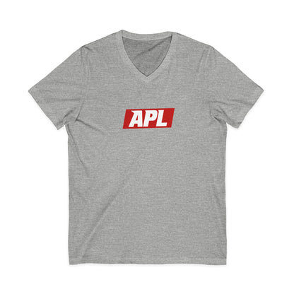 Unisex Jersey Short Sleeve V-Neck Tee