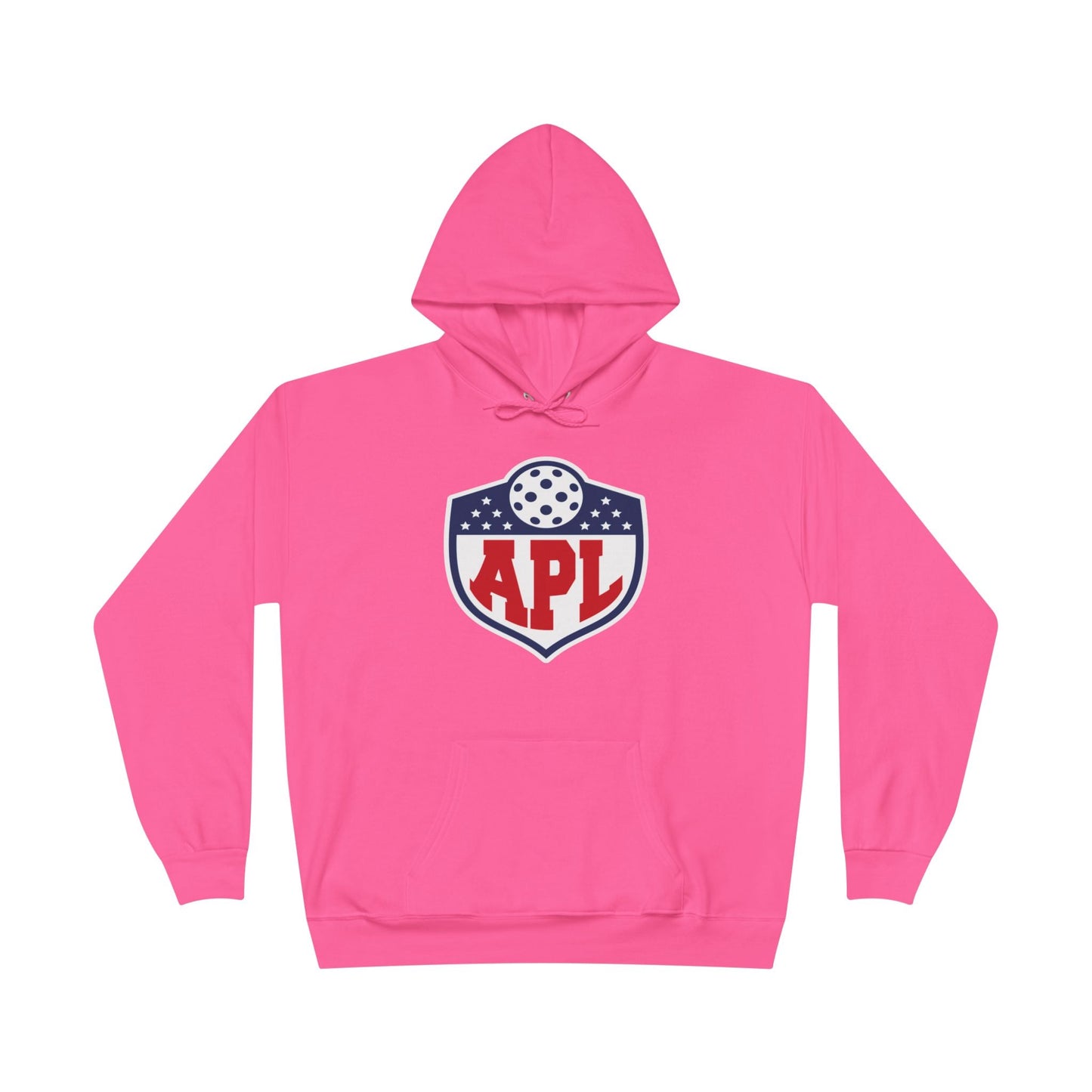 APL Pickleball Shield Hoodie — Retro Pickleball Pullover