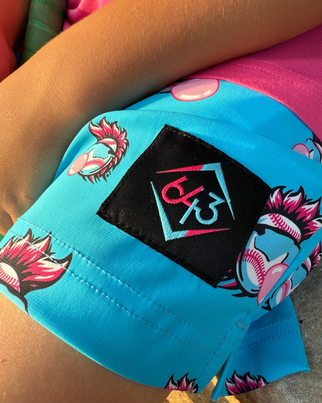 Gritty Youth Shorts - Teal V2