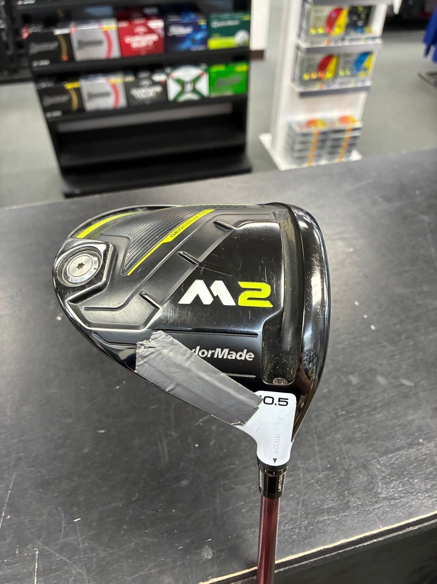 TaylorMade M2 Driver Right Hand 10.5° Stiff Flex (Used)
