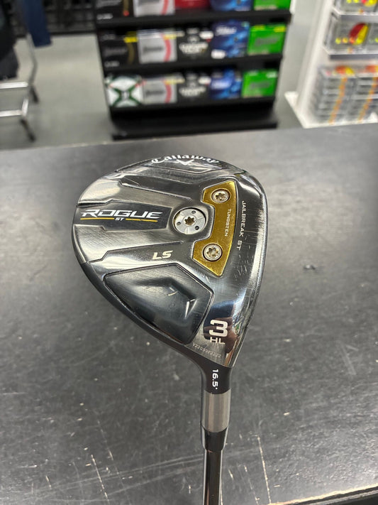 Callaway Rogue ST LS Fairway Wood Right Hand 3HL 16.5° Stiff Flex (Used)