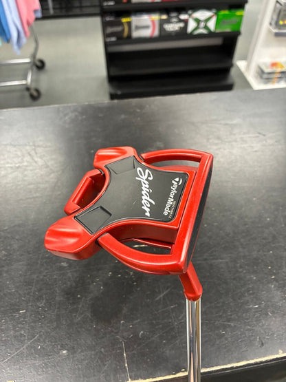 TaylorMade Spider Red Small Slant Right Hand Putter 34" (Used)