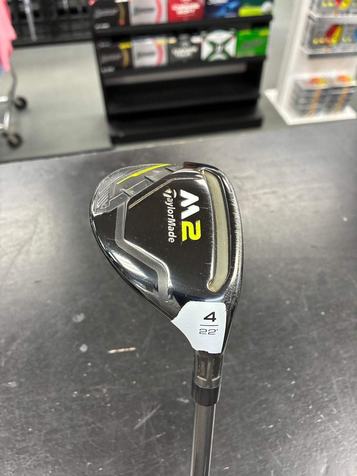 TaylorMade M2 4 Hybrid Right Hand Stiff Flex (Used)