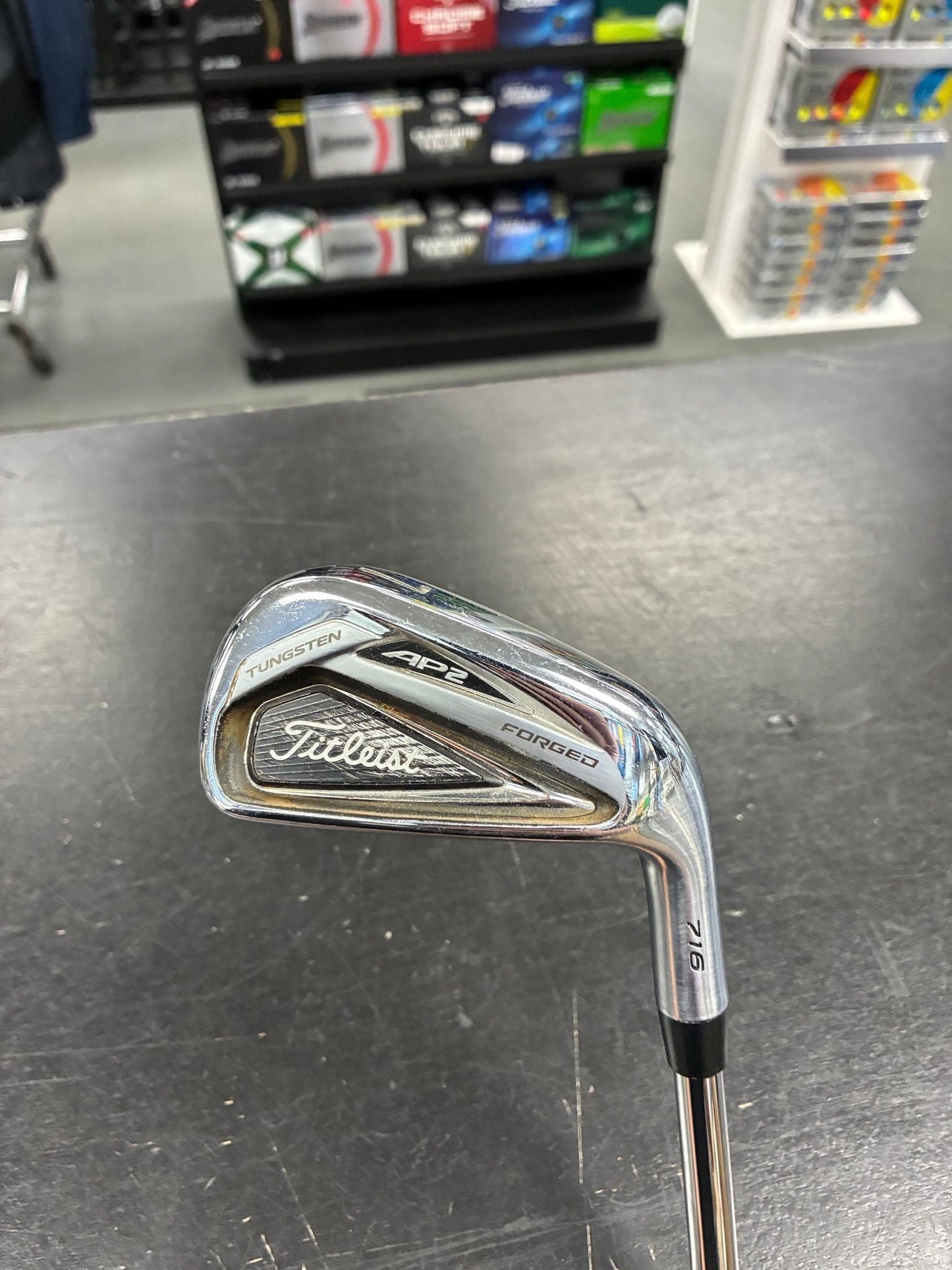 Titleist 716 AP2 Single Iron 7 Iron Right Hand Stiff Flex (Used)