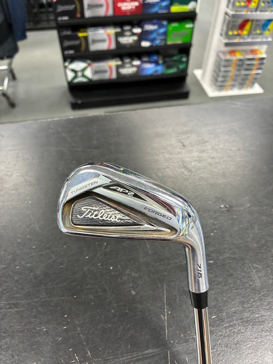 Titleist 716 AP2 Single Iron 7 Iron Right Hand Stiff Flex (Used)