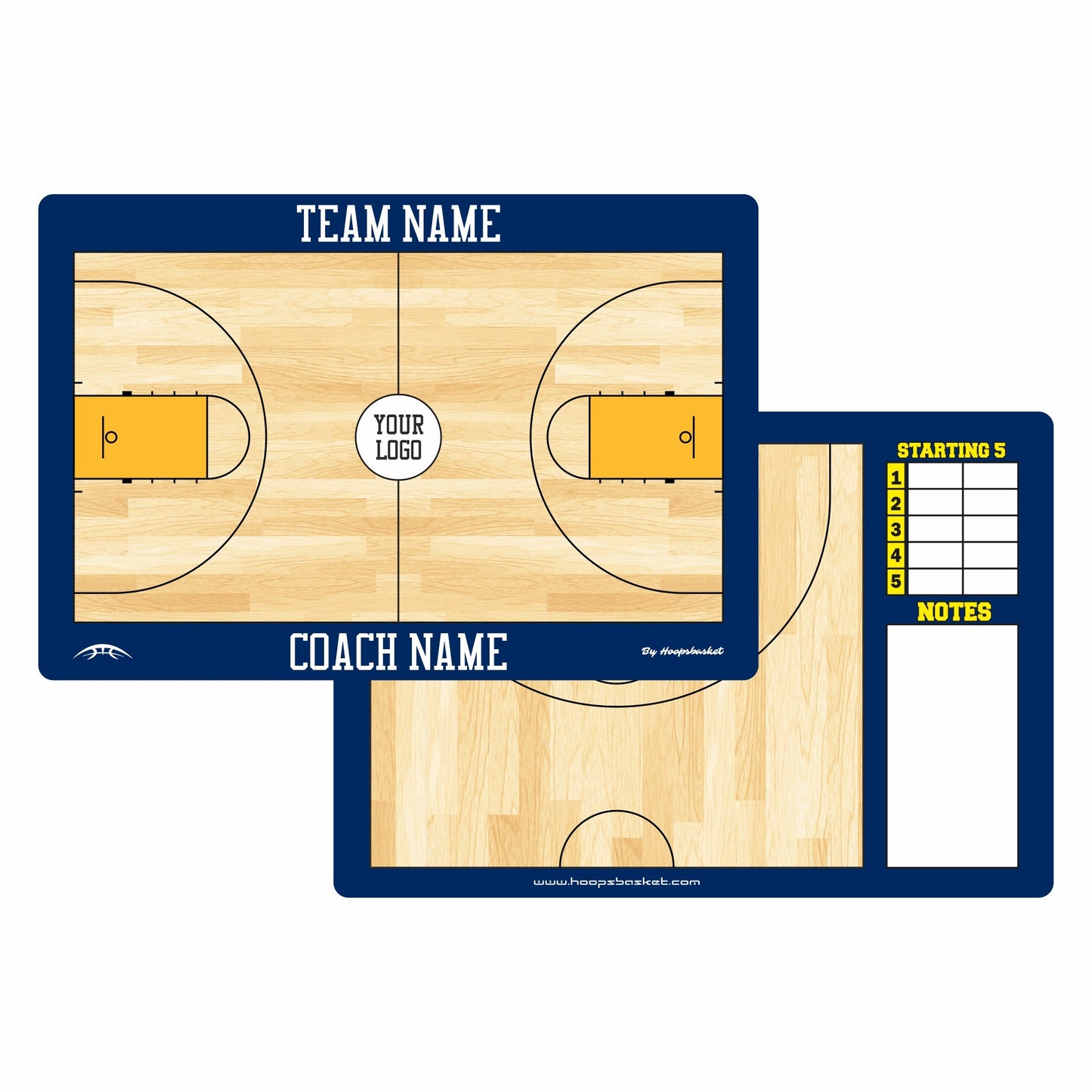 Custom Women's NCAA Basketball Coaching Board 15.7 x 10.6 in (Classic)