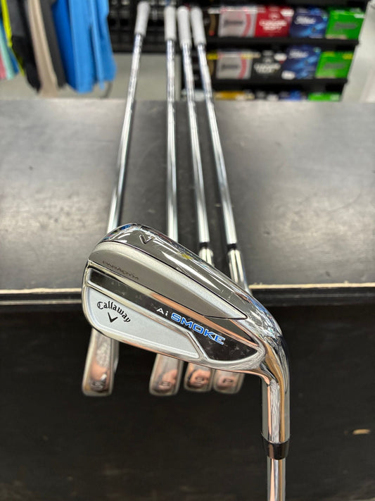 Callaway Paradym Ai Smoke Iron Set Right Hand 6-PW Regular Flex (Used)
