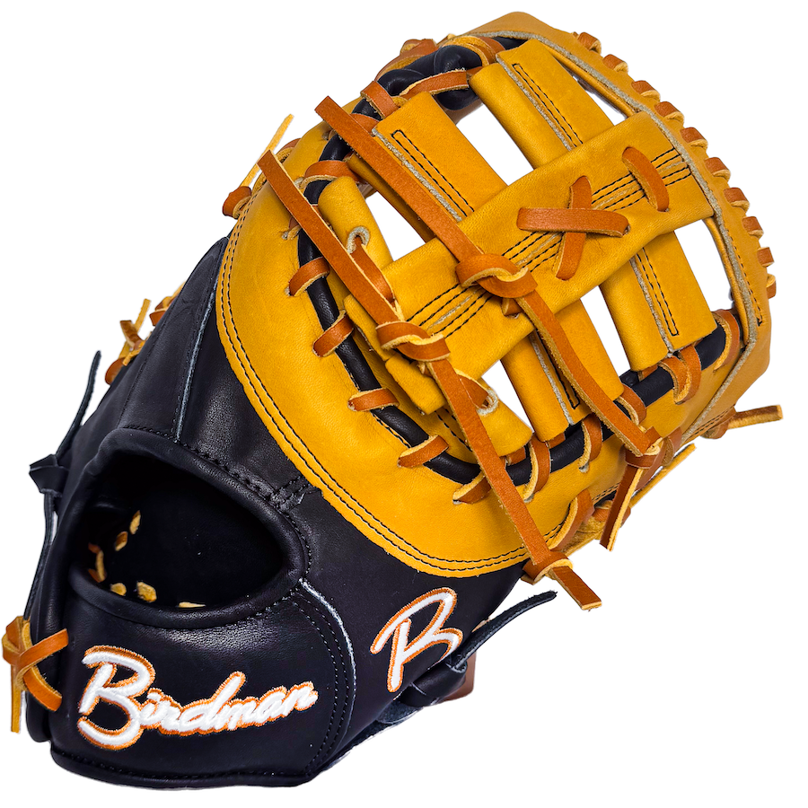 Birdman 13" Tan/Black First Base Wingman Series Glove