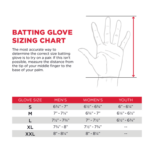 Marucci Crux Youth Batting Gloves: MBGCRXY
