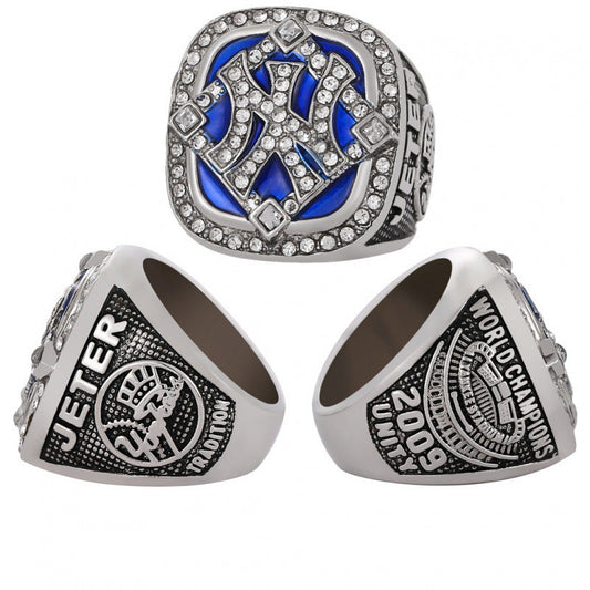 2009 New York Baseball Championship Ring Replica – Derek Jeter Fan Collectible