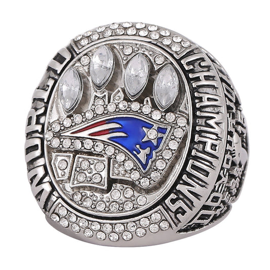 2014 New England Football Championship XLIX Ring - Collectible Tom Brady Replica for Fan