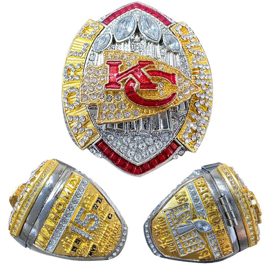 2023 Kansas City Football Championship LVIII Ring – Patrick Mahomes #15 Collector’s Memorabilia