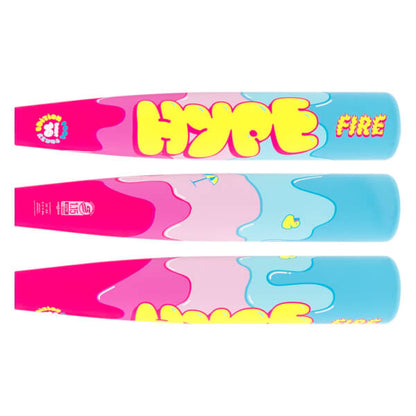 Easton 2025 Hype Fire Pool Party LE -10 USSSA Baseball Bat EUT6HPP10