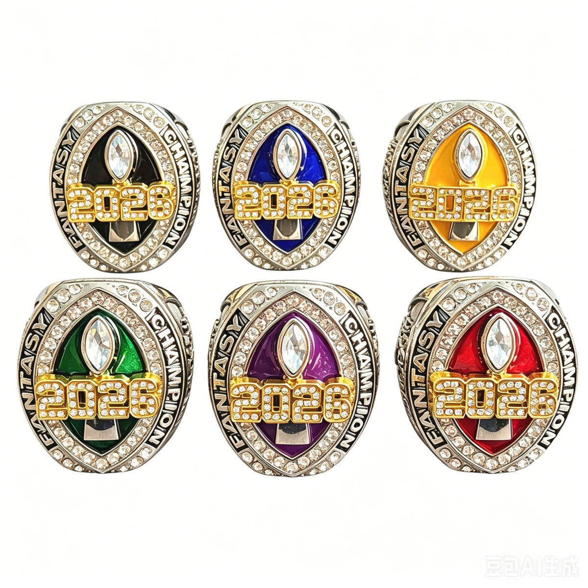 New Arrival 2026 Fantasy Football Championship Ring